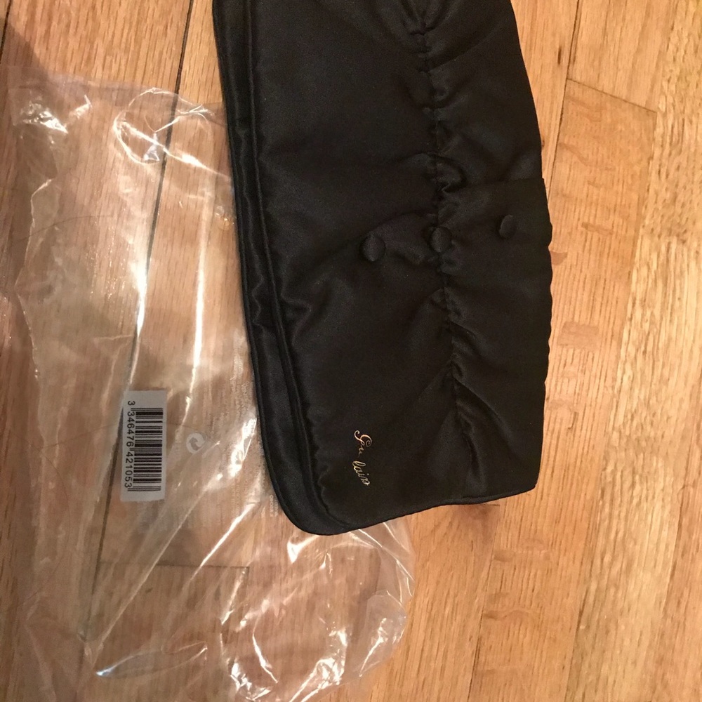 Black Guerlain Paris clutch